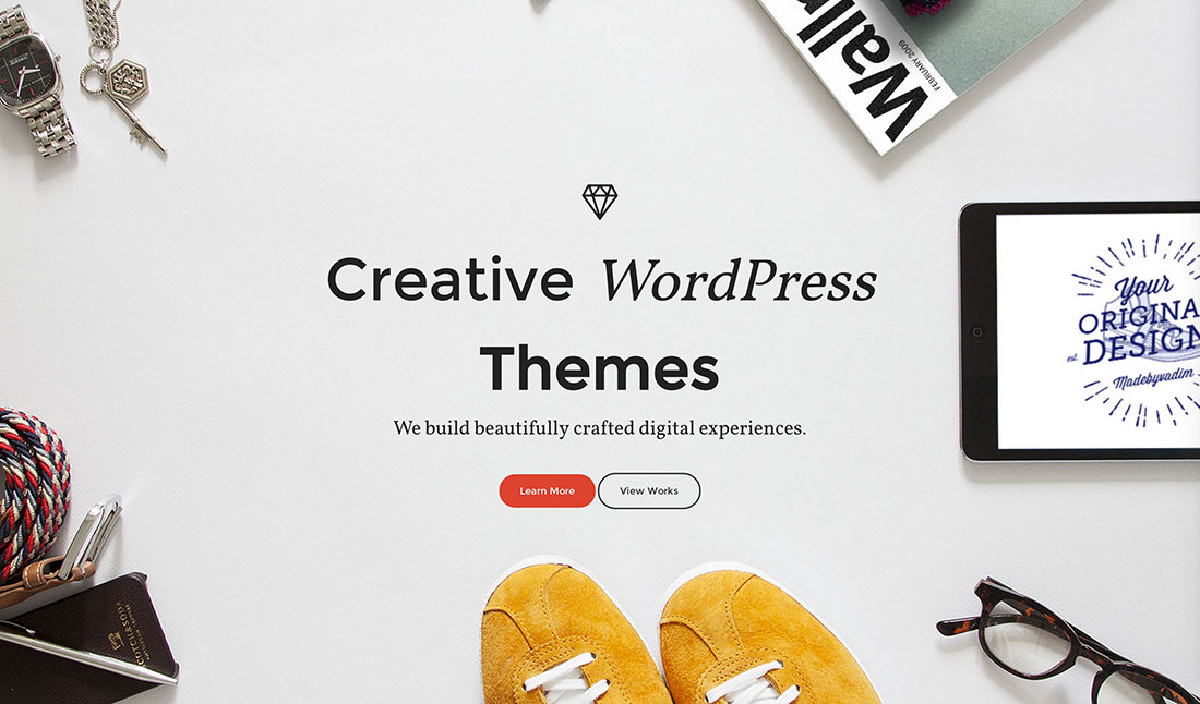 creative WordPress themes