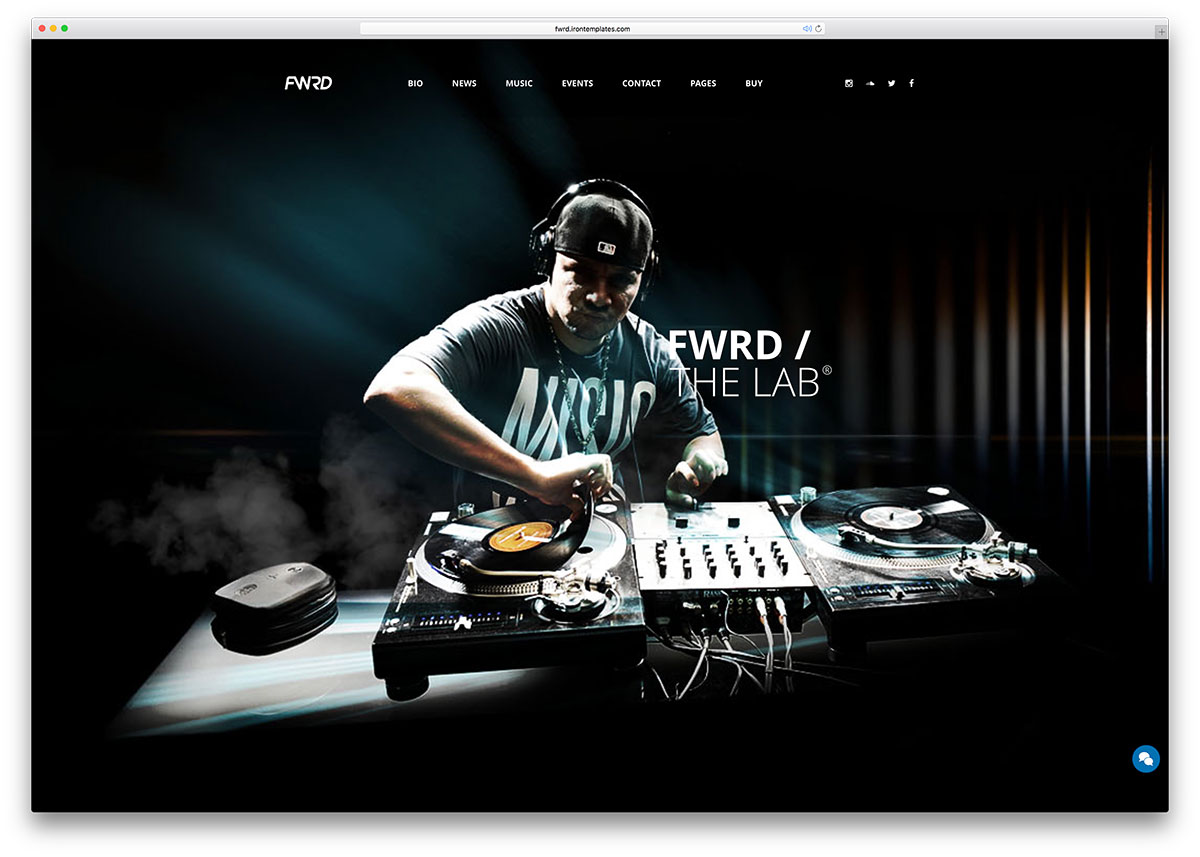 fwrd-creative-music-wordpress-theme