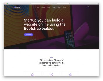 Startup2 Free Template